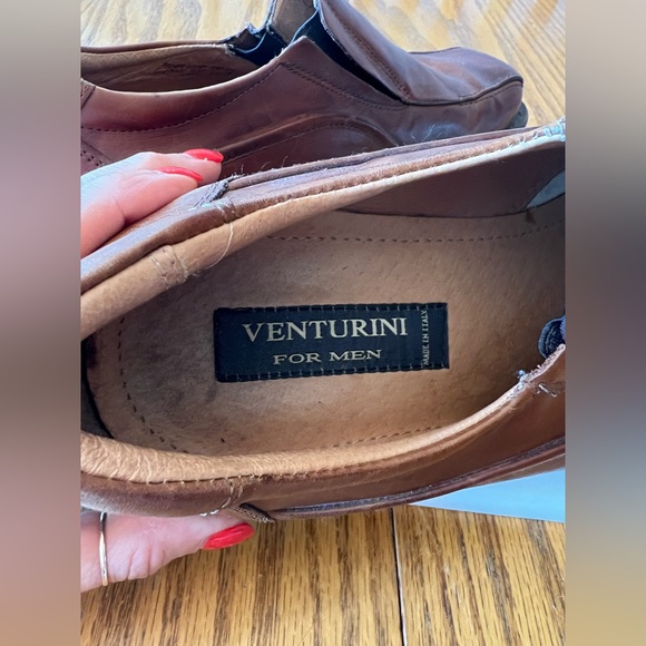 Venturini For Men 041788 Slip On Apron Toe Square Toe Loafers Men's US 1… - Picture 6 of 11